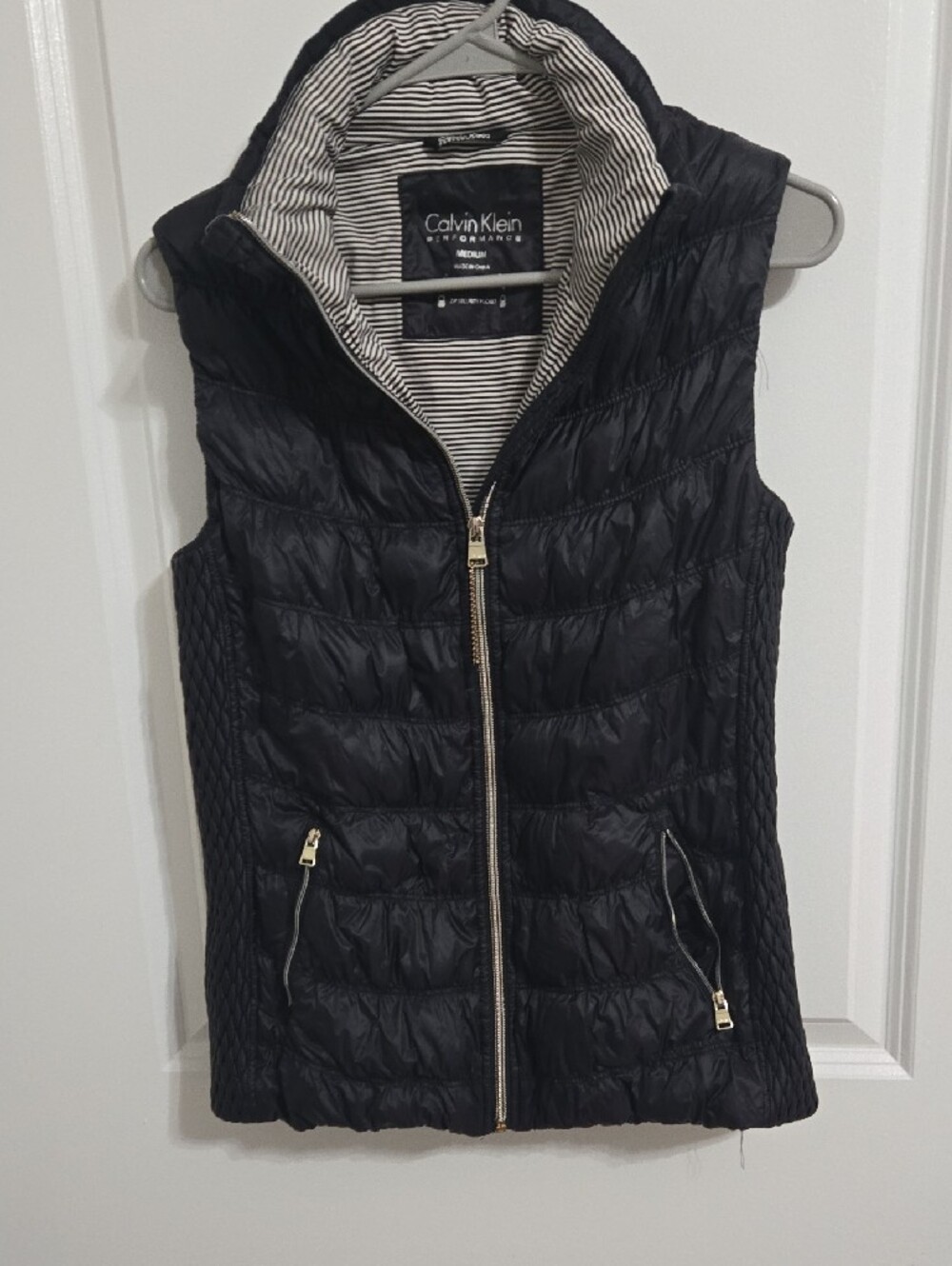 Calvin Klein Performance Black Women's Quilted Packable Puffer Jacket